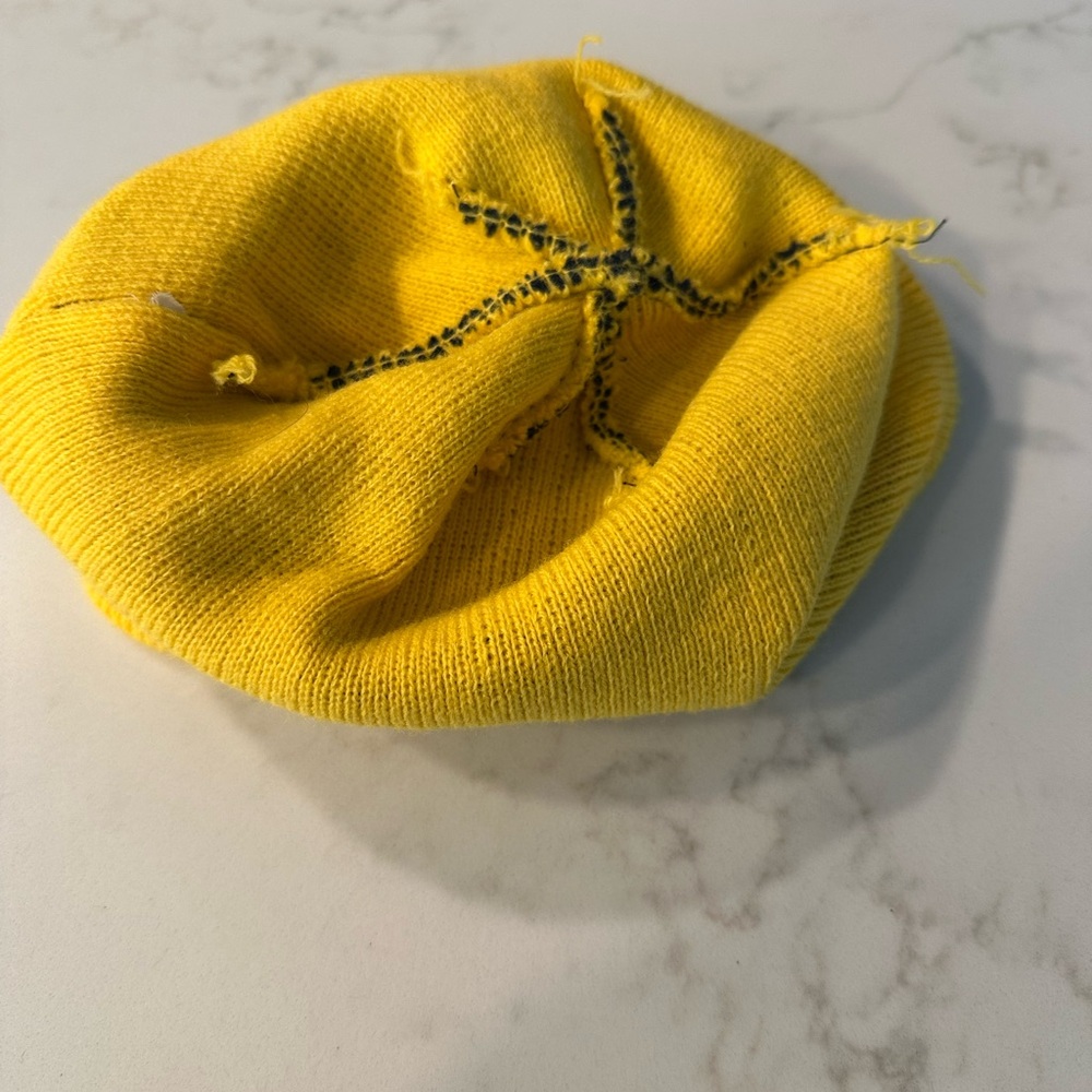 NHL Blue and Yellow Beanie Hat - Picture 6 of 6